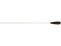 Montford Baton 16″ White Lacquer Ebony Taper Montford Baton 16″ White Lacquer Ebony Taper
